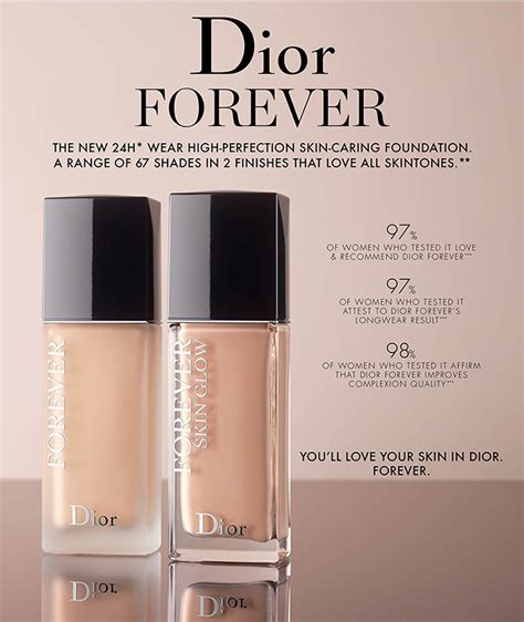 dior forever summer skin foundation|Dior forever glow foundation shades.